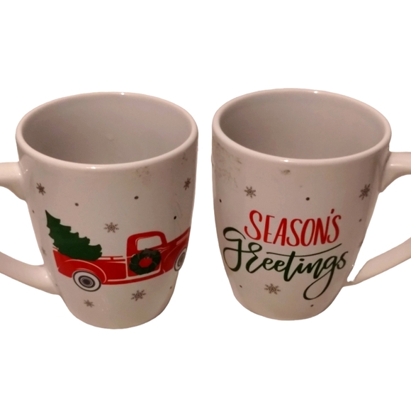 NWOT Christmas Coffee Mugs - Picture 1 of 7